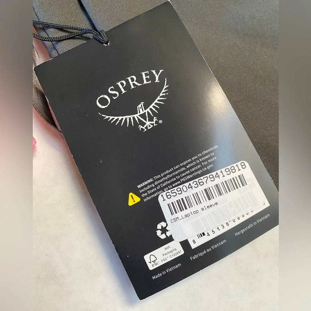Osprey 13 Inch Laptop Tablet Sleeve Case - Picture 7 of 9